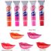 OnIUeZky Matte Lip Gloss Long Lasting Waterproof Peel off Lipstick 5 Colors Available Rose Red - Buy Online on GoSupps.com