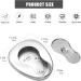 Bedpans with Lid Spill Proof Stainless Steel Bed Pans for Bed Bound Patient Bed Pans for Elderly Females and Male Easy to Wash to Elderly Patient - Buy Online on GoSupps.com