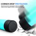 KMN Flex Straw Lid for Hydro Flask Wide Mouth - Black, Silicone Boot - Replacement Lid for Hydroflask 12-64 oz - Water Bottle Accessories - Buy Online on GoSupps.com