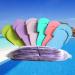 Pedicure Flip Flops 12 Pairs - Disposable Non Slip Foam Slippers for Salon Nail Spa - Buy Online on GoSupps.com