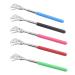 Cyiou 5 piece back scratch stainless steel scratch back scratches Funny back scratcher from 21cm to 57cm pull -out for the back and head scratch itching (5 colors)