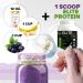 Organic Plant Based Vanilla Protein Powder - Muscle Recovery & Meal Replacement Shake - USDA Organic, Non-GMO, Dairy-Free - Vegan - 30 Servings, 2.64 lb - Buy Online on GoSupps.com