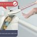 SINGYOO Grey Bed Rails for Toddlers - Extra Long Full Size Guardrail for Twin Queen & King Bed - 75 L x 30 H - Buy Online on GoSupps.com