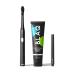 BLAQ White & Shine Electric Toothbrush Bundle - Electric Toothbrush for Adults and Kids Activated Charcoal Teeth Whitening Toothpaste Teeth Whitening Pen - Gentle Teeth Whitening Oral Care Kit