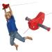 Garden pirate cable car red for children outdoor garden cable car metal 30 m