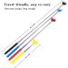 UNOOE Metal Back Scratcher Set - 4 PCS Extendable up to 27 inches for Itch Relief, Portable with Carry Bag - Perfect for Men and Women at Home, Office, and Travel - Buy Online on GoSupps.com
