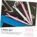DOITOOL 100pcs Double Eyelid Y-shaped Fork Stickers Silicone Travel Bottles Makeup y Fork Make up Tweezers - Buy Online on GoSupps.com