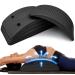 (Grey) + Sit-Ups are Stupid & Crunches are Crap Book Back Stretcher Lumbar Support Spine Alignment & Back Pain Relief By Dr. Todd Sinett
