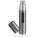 Emwel Perfume Atomiser Empty Travel Perfume Atomiser Mini Portable Spray Bottle with Window for Travel 8 ml (Grey) Gray