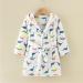 Buy JZLPIN Unisex Dinosaur Hooded Bathrobe for Kids | Flannel Pajamas & Dressing Gown for Boys & Girls (4-5 Years) - International Shipping Available - Buy Online on GoSupps.com