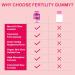 Fertility Supplements for Women Prenatal Vitamins with Myo-Inositol & D-Chiro Inositol Folate Herbs for Hormonal Balance Fertility & Vaginal Care 60 Prenatal Gummies (Raspberry) - Buy Online on GoSupps.com