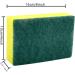 Heavy Duty Scrub Sponge 12pcs Kitchen Scrubbing Sponges 3.9 2.8 1.2inch Cellulose Sponge Cleaning Sponge Scourers Multi-Use for Kitchen Bathroom Furniture Dishes Car - Buy Online on GoSupps.com