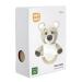 Donty-Tonty Premium Wood Baby Teether Rattle Toy - Grey Bear | Soft Plush Shaker Toy with Natural Wooden Teething Ring | Perfect Easter Gift for Newborns & Toddlers 0-12 Months - Buy Online on GoSupps.com