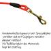 Organic 10m Biothane Dog Leash - Durable Drag Line with Carabiner for Small & Large Dogs Water & Dirt Repellent - Bright Orange - Buy Online on GoSupps.com
