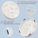 MSBC Pet Slow Feed Dish for Cats and Small Dogs - Fish Pool Design, Interactive Bloat Stop Puzzle Feeder Bowl - Healthy Eating Diet, Food Grade Material - Easy to Clean, Dishwasher Safe, Small - White - Buy Online on GoSupps.com