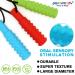 Buy Sensory Chew Necklace Pencil Topper Set (6 Pack) - Silicone Chew Sticks for Autism & Oral Sensory Relief - Ideal for Kids (Blue Green Red) - Buy Online on GoSupps.com
