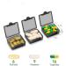 Izyfan Tablet Divider Set - Precision Pill Cutter for Small & Large Tablets | Blue Medication Divider for Exact Cuts - Buy Online on GoSupps.com