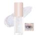 Erinde Liquid Glitter Eyeshadow Eyeliner -Korean Makeup  | Tear Drop  Shimmer Metallic  Lightweight Water Texture  Long Wearing | Loose Glitter Glue for Crystals Eye Glitter 03 Strobe Rhinestones