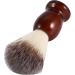 Professional Shaving Brush for Men | Wooden Handle & Nylon Hair | Ideal for Beard & Facial Cleansing | Perfect Hairdressing Tool for Home & Salon - Buy Online on GoSupps.com