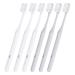Zumaha compact toothbrush with a small head design ultra-like toothbrushes for adults pregnant women and adolescents 6-pack manual travel toothbrushes ergonomic