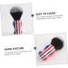 Buy Minkissy Soft Beard Brush Set - Hair Removal & Mustache Grooming with Stand | Premium Nylon Bristle Barber Brush for Men - Buy Online on GoSupps.com