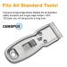 CANOPUS Single Edge Industrial Razor Blades - Made in USA - Heavy Duty Straight Edge Razors - Box & Carton Cutter Replacement Blades - Glass & Paint Scraper Razor Blades - 100 Count - Buy Online on GoSupps.com