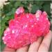 80-280gCrystal Cluster Natural Titanium Coating Rose red Quartz vug Plating Stone Flower Crystals Household yuebang (Size : 260-290g) - Buy Online on GoSupps.com