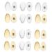 Lurrose glasses 12 pairs of glasses nose pads sunglasses-nose pads oval glasses.
