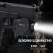 VOTATU H2L-G Green Laser Light Combo | 1000 Lumens Strobe Weapon Light with Green Laser Sight | Rechargeable & Magnetic | for Pistol Handgun - Buy Online on GoSupps.com