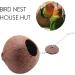 KJKVIVH Natural Coconut Shell Bird Nest House Hut For Pet Parrot Budgies Parakeet Cockatiels Conure Canary Pigeon Cage Rat Gerbil Mice Cage Seed Feeder Toy Nesting Box - Buy Online on GoSupps.com