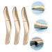 HAPINARY 6pcs Eyeliner Empty Tube Gold Lip Gloss Mascara Wands Mascara Tubes Makeup Dispenser Bottle DIY Abs - Buy Online on GoSupps.com