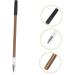 Mikinona Portable Eyebrow Non-smudging Home Women Makeup Wood Pencil Wooden for 1 count (Pack of 1) Coffee - Buy Online on GoSupps.com