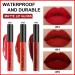 AMY'S DIARY 3Pcs Dark Bright Red Matte Liquid Lipstick Set | Long Lasting Waterproof Formula for Women - Buy Online on GoSupps.com
