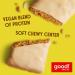 Good! Snacks Vegan Lemon Protein Bars - Gluten Free, Plant Based, High Protein, Low Sugar - 15g Protein, Kosher, Non GMO - Vegetarian Meal Replacement Bars (12 Bars) - Buy Online on GoSupps.com