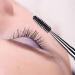2-Piece Eyelash Brush Set - Reusable Brow & Lash Wands with Cap - Mascara Spoolies Applicator Brushes in Black & White - Buy Online on GoSupps.com
