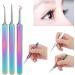 Nail Art Tweezers - Corrosion Resistant Portable Eyelash Tweezers for Salon & Home Use - Buy Online on GoSupps.com