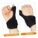 Balacoo Thumb Brace Wrist Stabilizer | Adjustable Support & Protector - Black 15X8X3.5CM - Best for Pain Relief & Stability - Buy Online on GoSupps.com