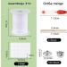 Allava 6100cm Candle Wicks - 100 Cotton Wickers & Stickers for DIY Smoke-Free Candles | Perfect for Fragrance & Oil Lamps - Buy Online on GoSupps.com