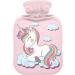 Naanle Cute Unicorn Hot Water Bottle - 1L Warm Therapy for Pain Relief | Ideal Bed & Hand Warmer for Hot & Cold Use - Buy Online on GoSupps.com