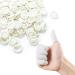 GreenLife 100/300/500pcs General Finger Cots Finger Gloves Finger Protector Finger Support Disposable Latex Nail Cover Durable High Elastic Anti Static Protect Sleeves Tool (300pcs) 300 Count (Pack of 1)