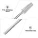 JECOMPRIS Nail Polisher Nail Art Drill Bit Nail Drill Head Carbide Drill Bit Carbide Nail Drill Bit Manicure Pedicure Bit Electric Nail File Manicure Supplies Polishing Head Nail Bit Plastic - Buy Online on GoSupps.com