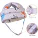 Umtiti Baby Adjustable Helmet Lightweight and Soft with 3 Pairs Baby Knee Pads for Crawling & 3 Pairs Baby Socks Great for Baby Learning to Walk and Crawl. Zoo Gray+6 Zoo Grey - Buy Online on GoSupps.com