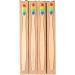 20pcs Bamboo Toothbrush Set with Case - BPA-Free Activated Carbon Sustainable Pure Bamboo for Healthy White Teeth - Eco-Friendly Travel Toothbrush in Rainbow Color - Buy Online on GoSupps.com