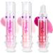 3 Colors Lip Plumping Booster Spicy Lip Plumper Gloss Lip Plumping Oil Ultra-Hydrating Nourishing Plump and Pout Lip Plumper Glossy Finish Fuller Natural Lip Makeup Valentine's Day Gifts-01#02#06# Lip Plumping Booster-01