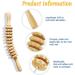 Bounabay Wooden Massage Roller - Abdominal & Body Relief Device for Neck Legs & Back | Best Massage Roller with Handle - Buy Online on GoSupps.com