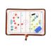 Wrzbest Ice Hockey Coaching Board Strategy Tactics Clipboard Coach's Game Match Training Plan Accesories - Zipper Closure with Player Markers