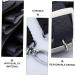 Minkissy 7ST Haircut Storage Bag Case | Organize Scissors & Belts | Leather Hairdressing Bag for Salons | Black 22.5x13.5x5cm | International Shipping - Buy Online on GoSupps.com