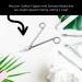 Long Handled Toenail Scissors for Thick Nails - Easy Reach Design for Seniors - Ergonomic Cuticle Clippers - Buy Online on GoSupps.com