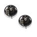 (Grim-Reaper) Round Pill Box 3 Compartment Pill Box Mini Decorative Pocket Purse Portable Travel Medicine Tablet Vitamin Holder Organizer Pill Case
