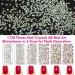 ThriLez 3318 Rhinestones for Acrylic Nails - 150 Pcs Gems, 1728 AB Crystals, 1440 Micro Crystals for Nail Art - Buy Online on GoSupps.com